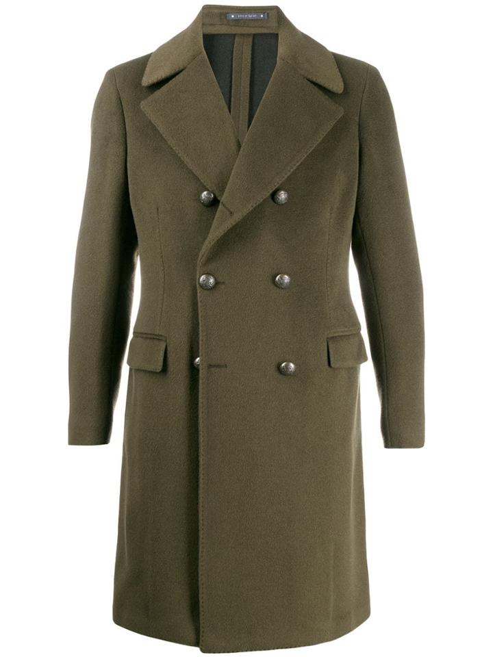 Al Duca D'aosta 1902 Ulster Coat - Green