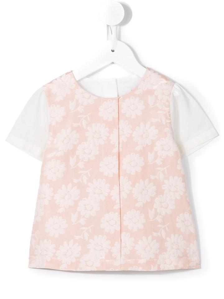 Hucklebones London Blossom Jacquard Top, Girl's, Size: 8 Yrs, Pink/purple