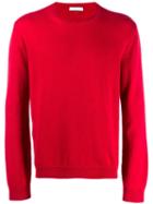 Valentino Knitted Cashmere Jumper - Red