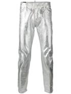 Dsquared2 Skate Jeans, Men's, Size: 46, Grey, Cotton/spandex/elastane