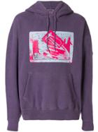 Cav Empt Graphic Print Hoodie - Pink & Purple