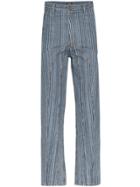 Ahluwalia Ahlu Stripe Sig Dnm Jns Blu - Blue