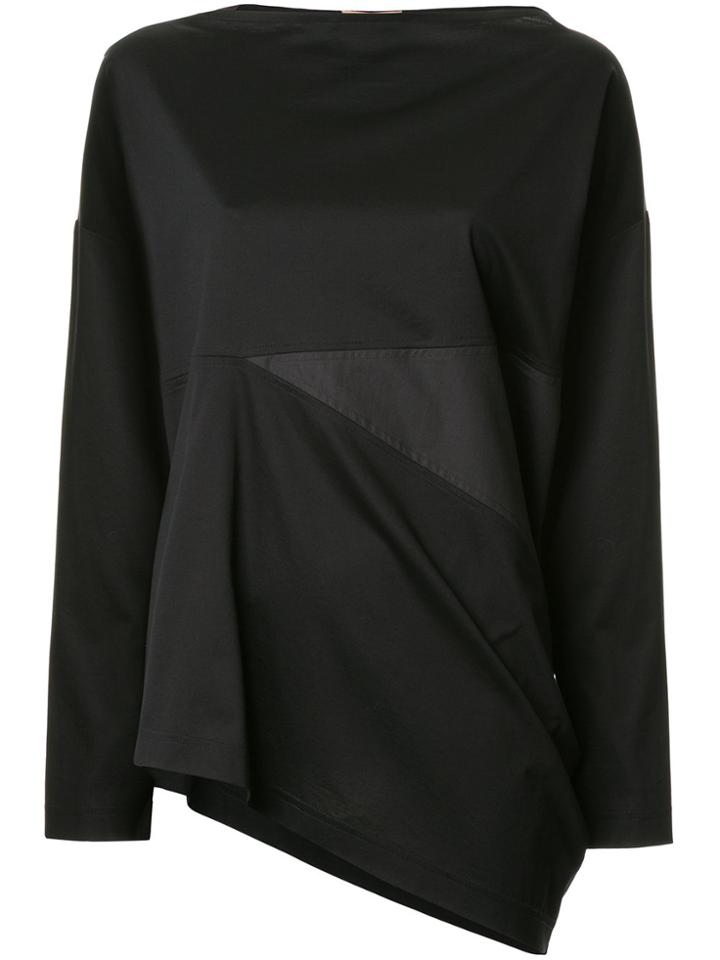 Nehera Layer Detail T-shirt - Black