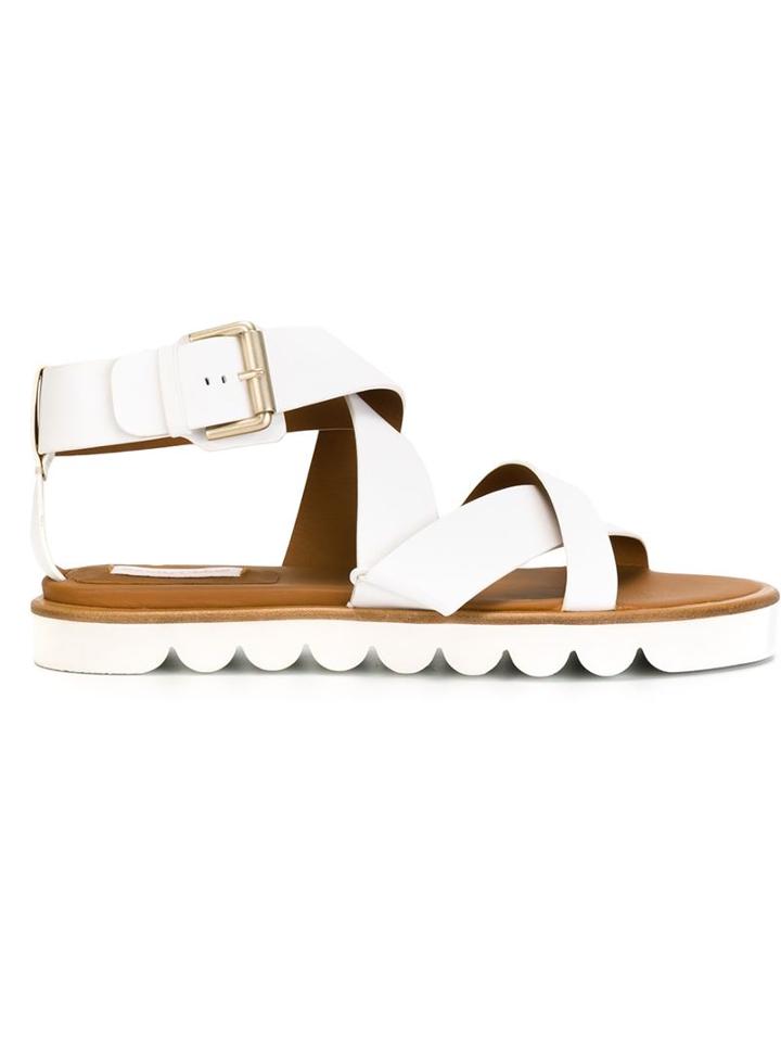 See By Chloé Crossover Strap Sandals