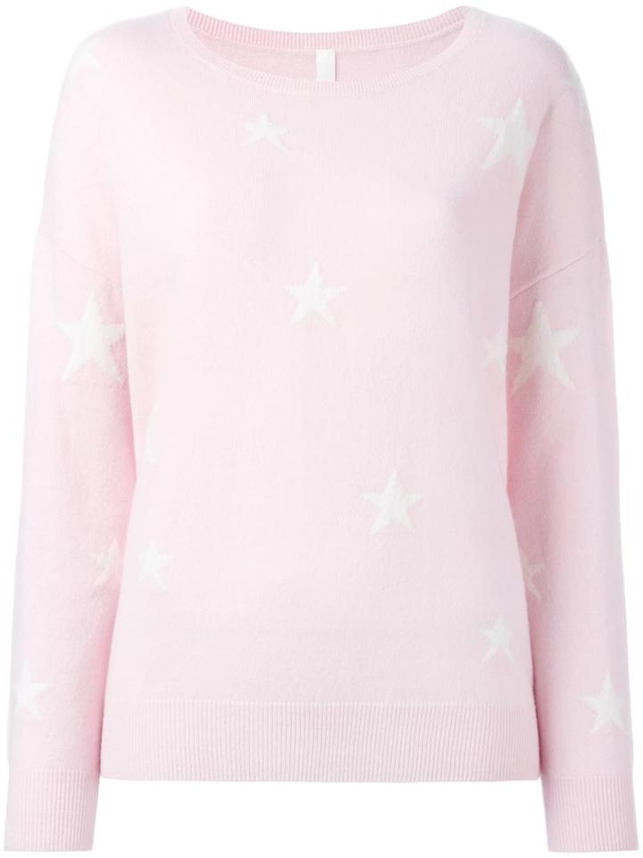 Philo-sofie Round Neck Jumper, Women's, Size: 40, Pink/purple, Cashmere