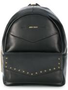 Jimmy Choo Cassier Leather Backpack - Black