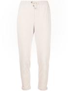 Brunello Cucinelli Drawstring Waist Trousers - White
