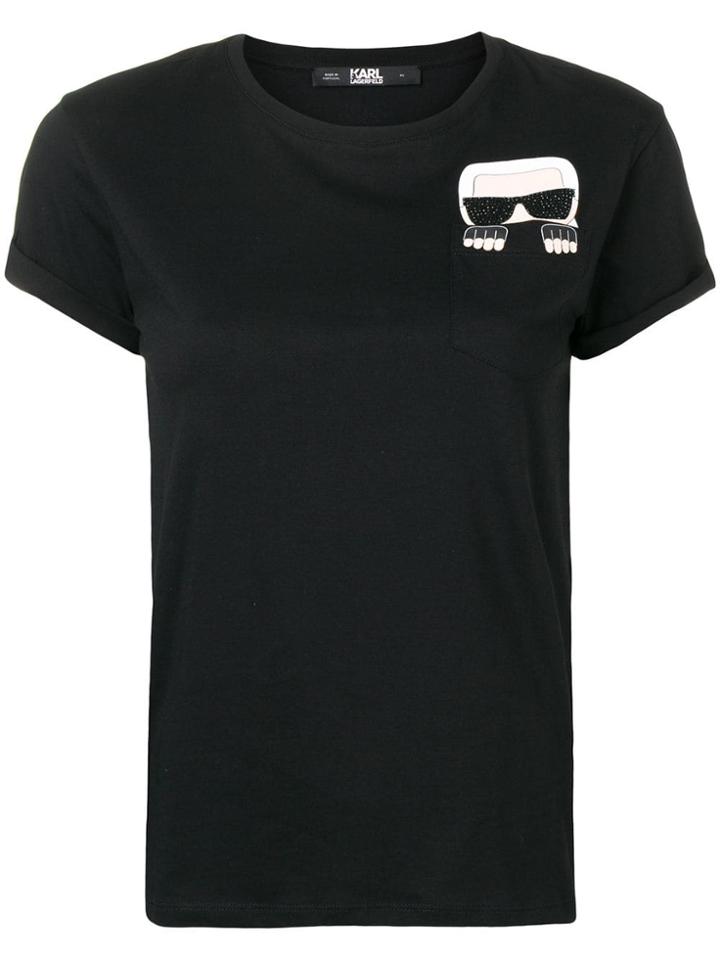 Karl Lagerfeld Karl Figure T-shirt - Black