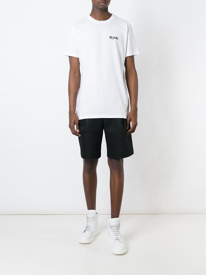 Blood Brother Embroidered Logo T-shirt