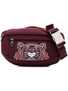 Kenzo Tiger Logo Belt Bag - Purple