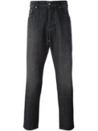 Ami Alexandre Mattiussi Carrot Fit Jeans, Men's, Size: 33, Black, Cotton