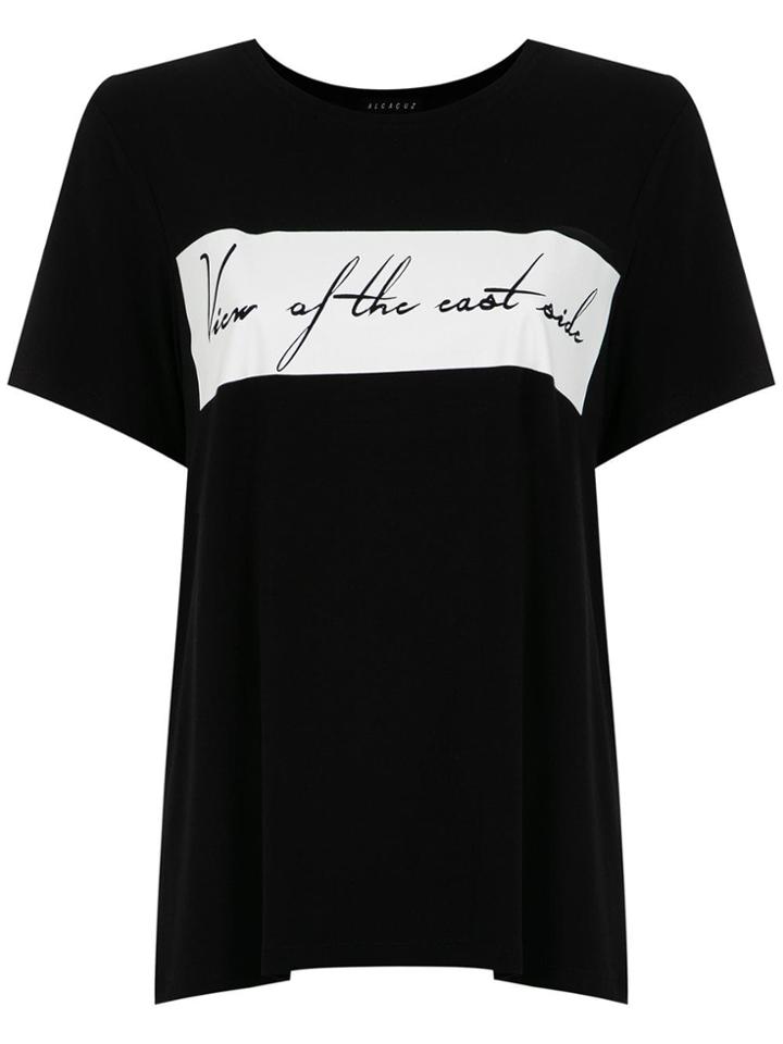 Alcaçuz Printed Foster Blouse - Black