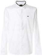 Emporio Armani Logo Patch Shirt - White