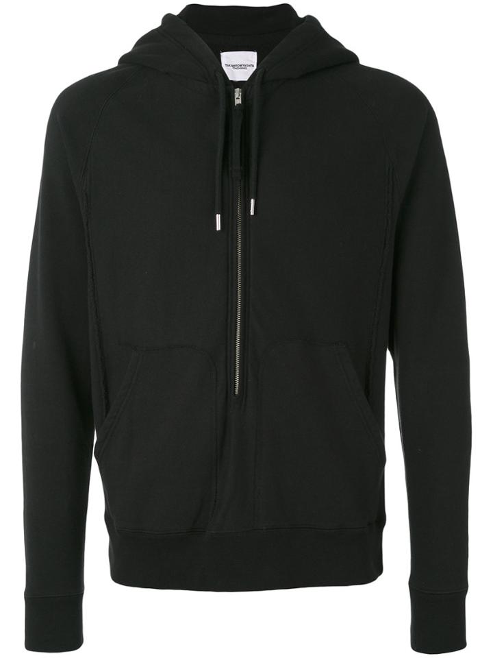 Takahiromiyashita The Soloist Wardrobe Long Zip Hoodie - Black