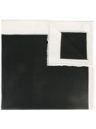Lost & Found Ria Dunn Feet Print Scarf - Black
