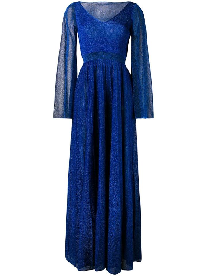 Missoni Flared Loose Dress - Blue