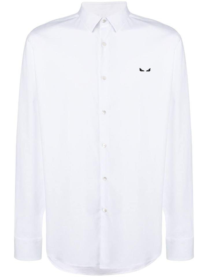 Fendi Monster Eyes Shirt - White