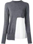 Erika Cavallini 'sandie' Pullover, Women's, Size: Small, Grey, Acrylic/polyester/wool