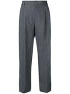 Aspesi Cropped Tailored Trousers - Grey