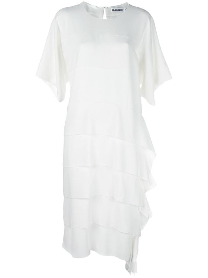 Jil Sander Cubism Dress - White