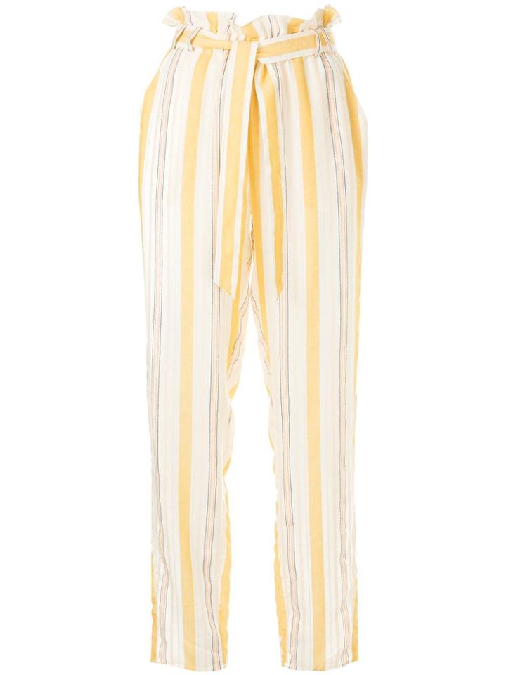 Lemlem Zeritu Tapered Trousers - Yellow