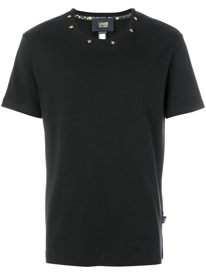 Cavalli Class Star Studded T-shirt - Black