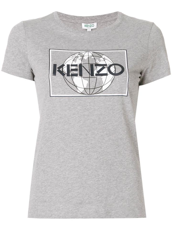 Kenzo World T-shirt - Grey