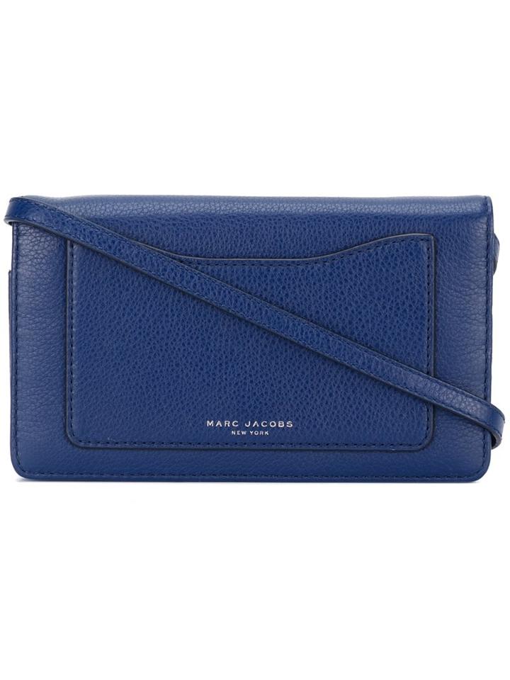 Marc Jacobs 'recruit' Wallet Crossbody Bag, Women's, Blue