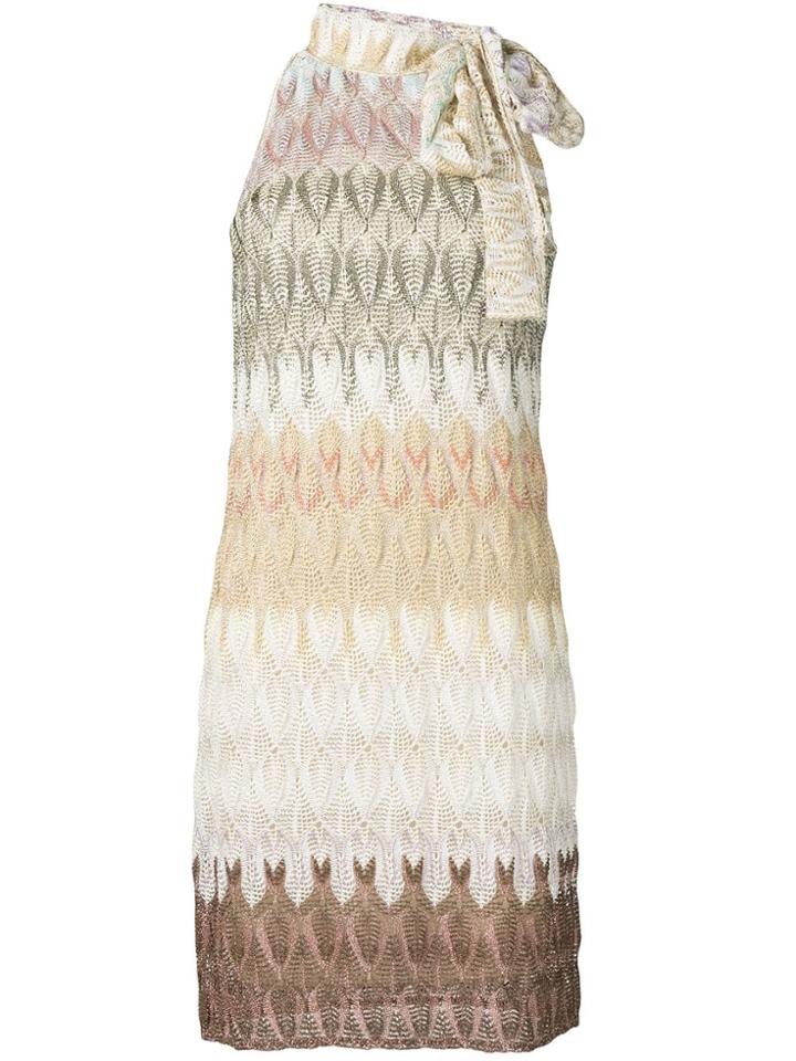Missoni Knit Shift Dress - Neutrals