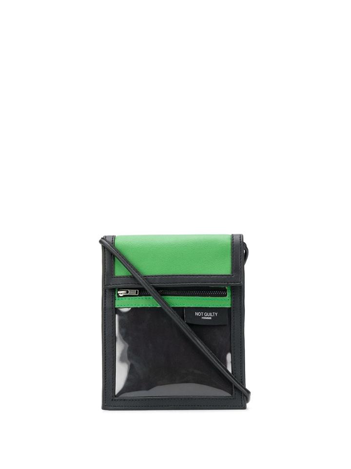 Not Guilty Homme Touch Strap Crossbody Bag - Green
