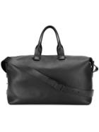 Troubadour Weekender Holdall, Black, Leather