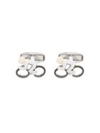 Paul Smith Biker Figure Cufflinks - Metallic