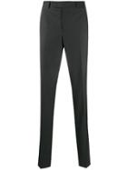 Brunello Cucinelli Striped Pattern Tailored Trousers - Grey