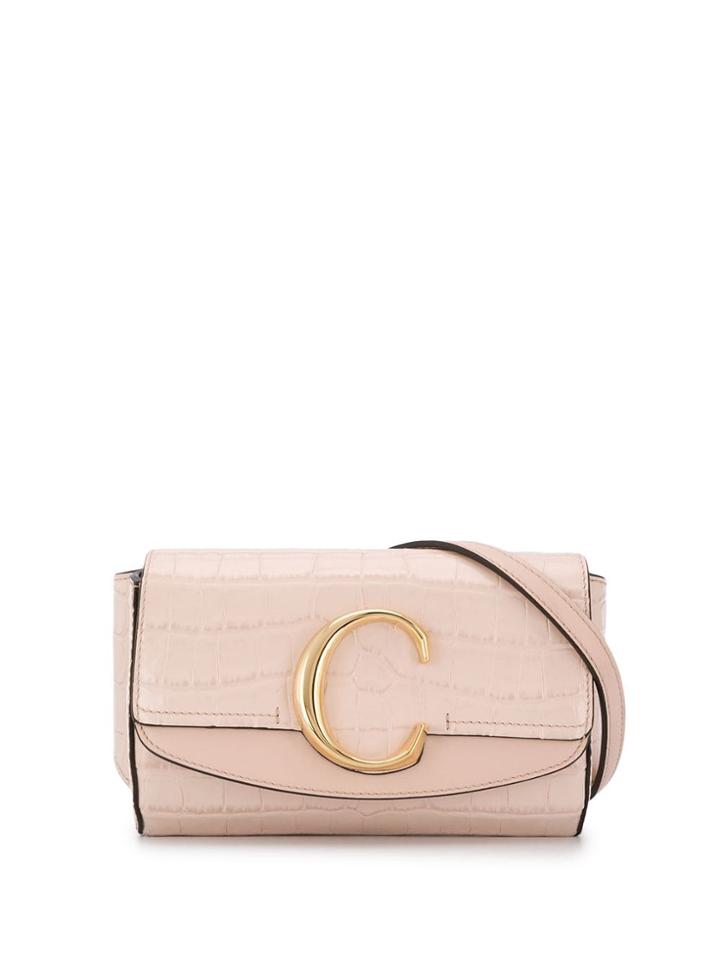 Chloé C Belt Bag - Pink