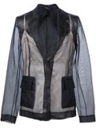 Maison Margiela Layered Sheer Blazer