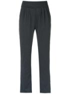 Brigitte - Printed Trousers - Women - Polyamide/spandex/elastane - P, Black, Polyamide/spandex/elastane
