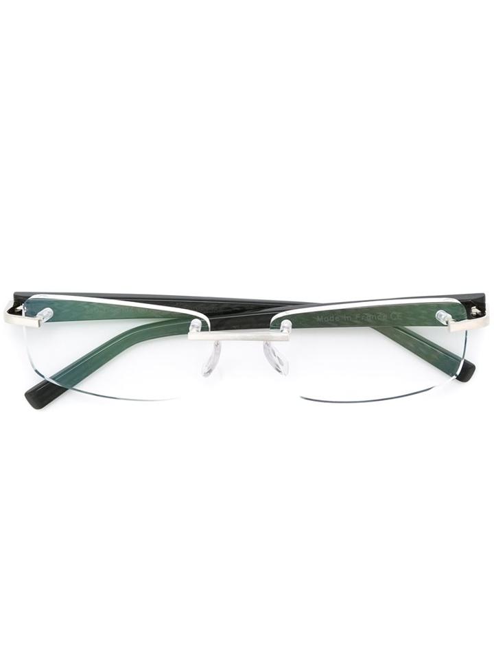 Tag Heuer Rectangular Shaped Glasses