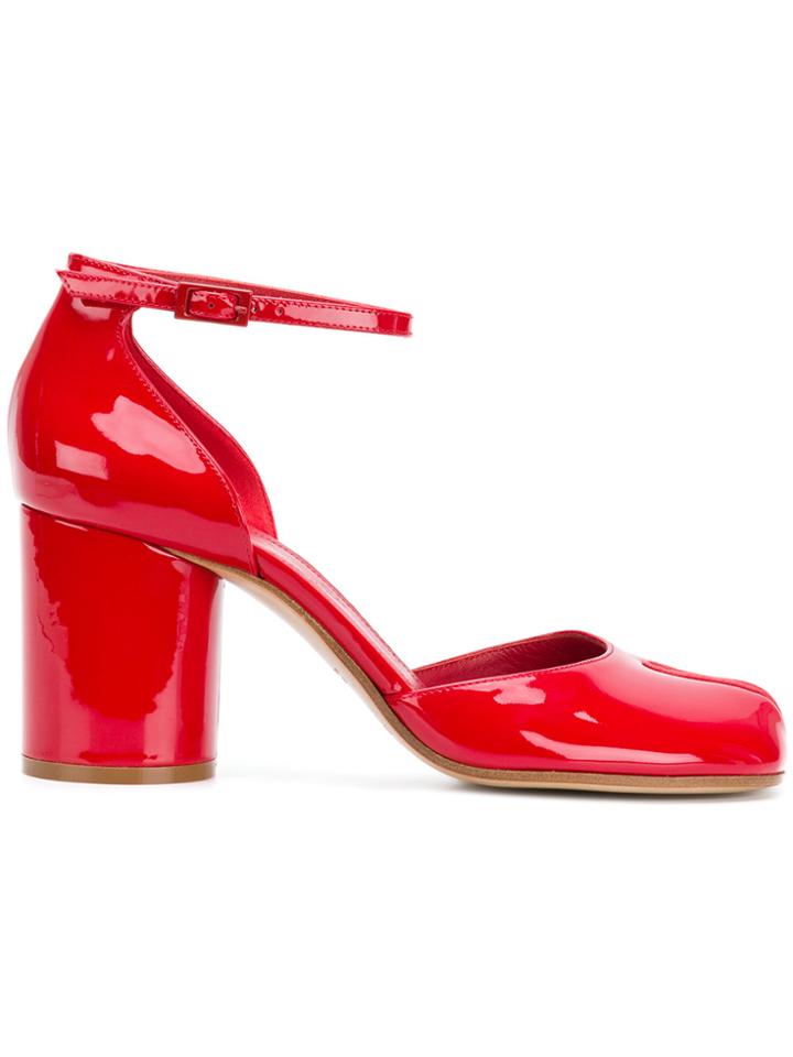 Maison Margiela Chunky Heel Sandals - Red