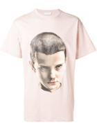 Ih Nom Uh Nit Stranger Things T-shirt - Pink & Purple