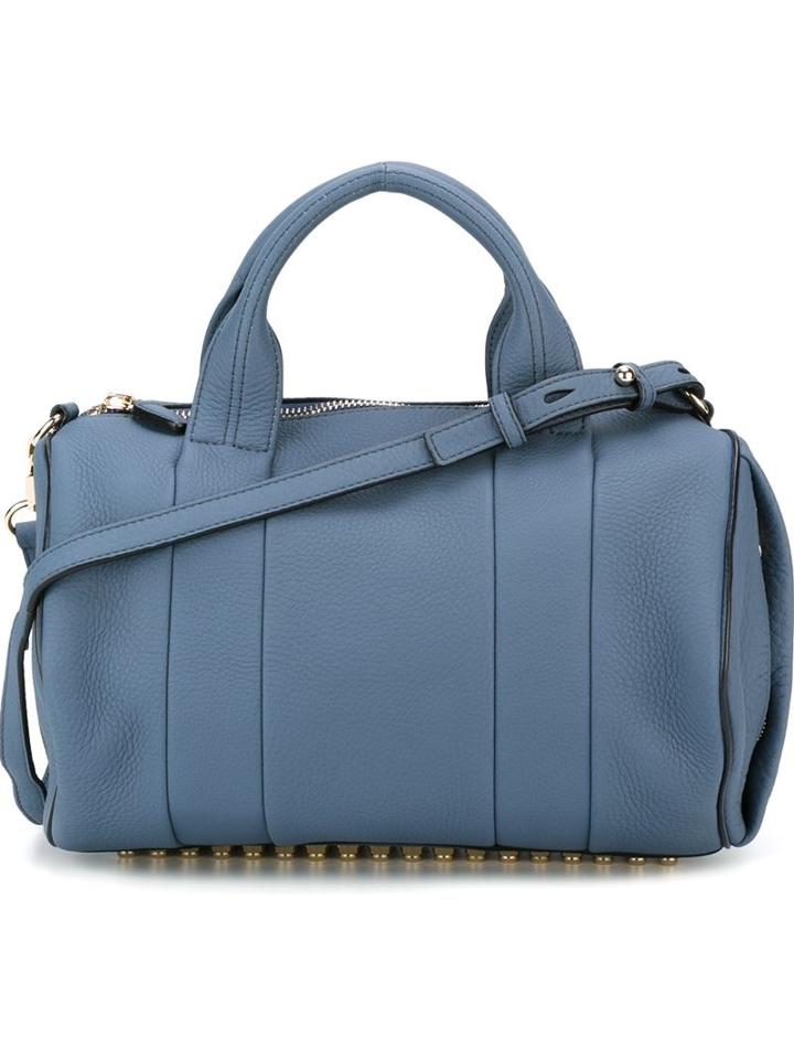 Alexander Wang Rocco Tote, Women's, Blue, Leather/metal Other