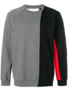 Givenchy Oversized Colourblock Sweatshirt - Grey