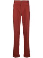 Doppiaa Regular Trousers - Red