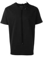 Craig Green Laced Detail T-shirt, Men's, Size: Small, Black, Cotton