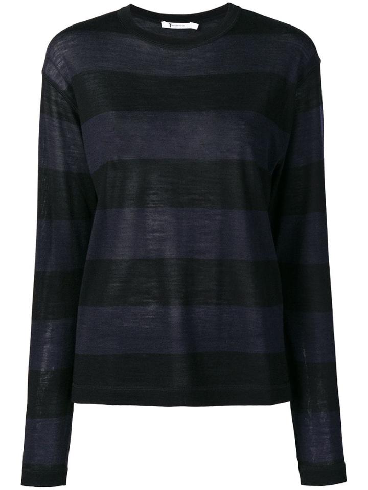 T By Alexander Wang Knitted Top - Black
