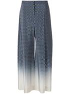 Stella Mccartney Darci Tie Print Trousers - Black