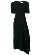 Victoria Beckham V-neck Dress - Black