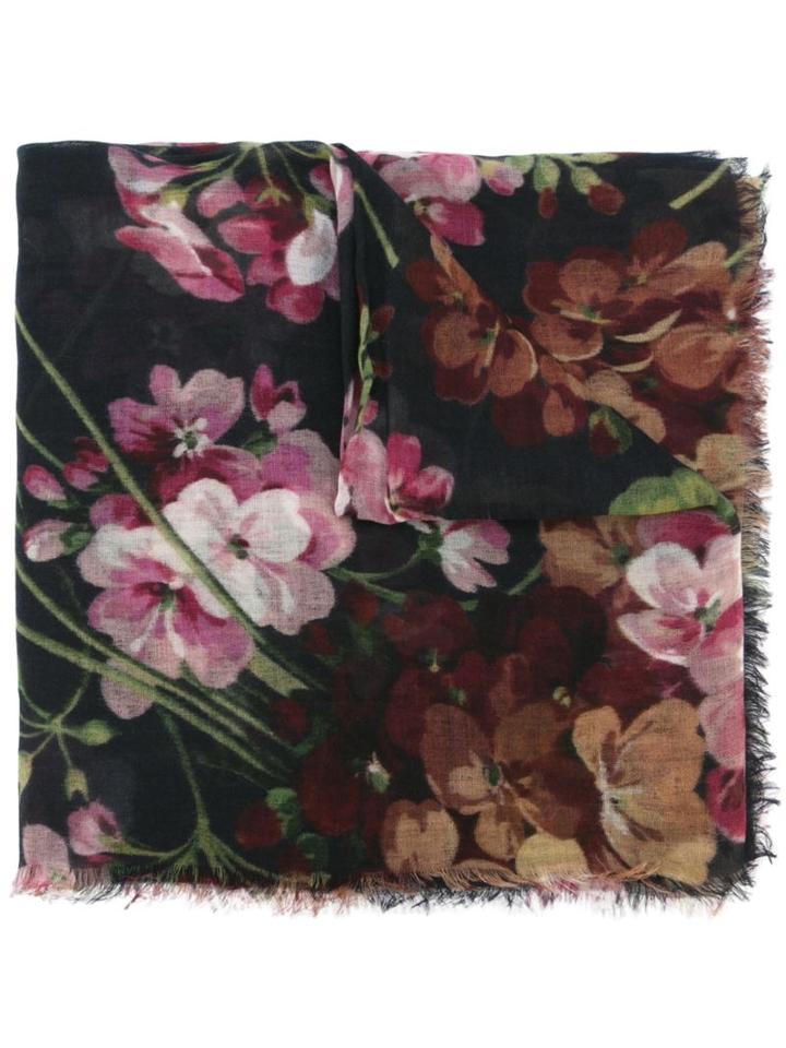 Gucci 'blooms' Scarf, Women's, Cashmere/wool