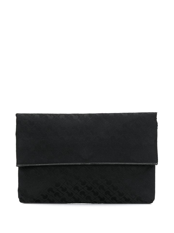 A.n.g.e.l.o. Vintage Cult 1970s Diamond-shaped Print Clutch - Black
