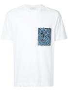 Cerruti 1881 Tropical-print Chest Pocket T-shirt - White