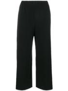 Issey Miyake Cauliflower Flared Pants - Black
